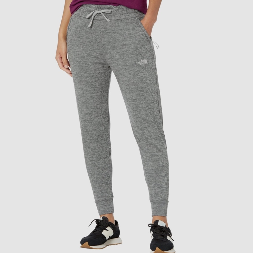The North Face Women’s Heather Gray Track Jogger Pants Size Large